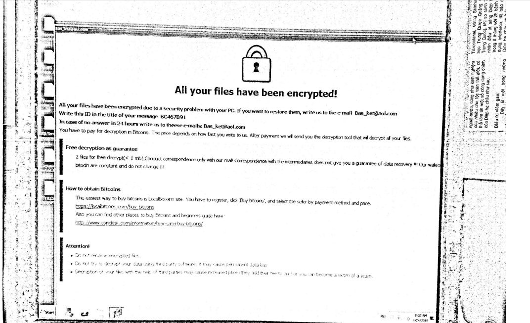 Cang Sai Gon khong the cong bo thong tin vi nhiem virus WannaCry hinh anh