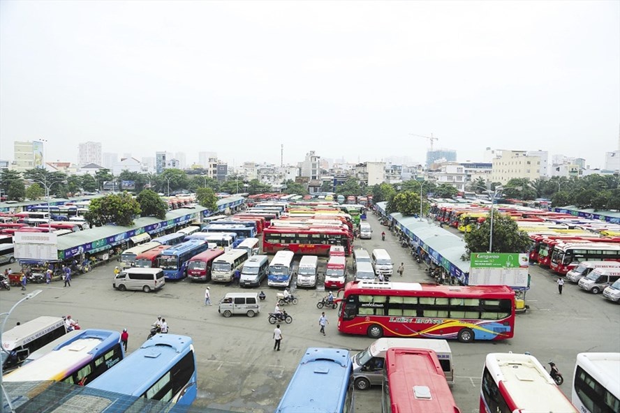 Loan gia ve xe Tet hinh anh