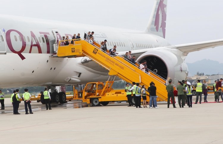 Chinh thuc mo duong bay thang tu Da Nang toi Doha hinh anh