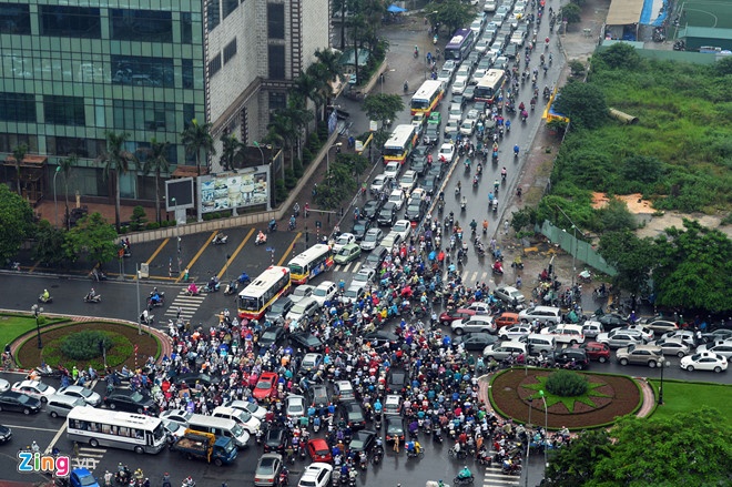 ​Nghien cuu thu phi khi thai voi oto,  xe may anh 1