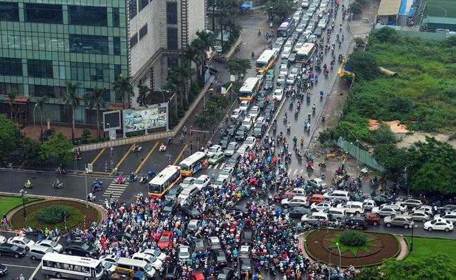 Qua trinh de xuat thu phi khi thai voi oto, xe may dien ra the nao? hinh anh