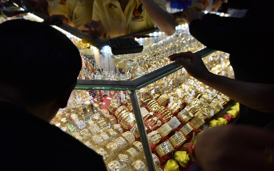 Vang mieng giam gia toi 750.000 dong moi luong sau ngay Than Tai hinh anh