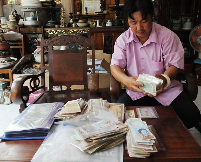 300 bộ tiền xưa độc lạ của thầy giáo an giang ảnh 1 300 bo tien xua doc la cua thay giao an giang anh 1