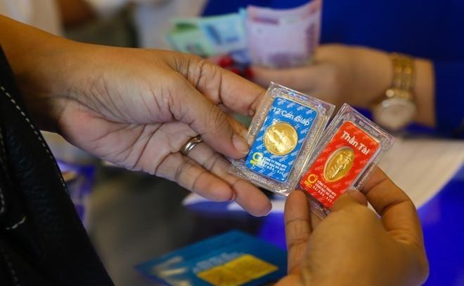 Gia vang trong nuoc gan 41 trieu dong/luong hinh anh