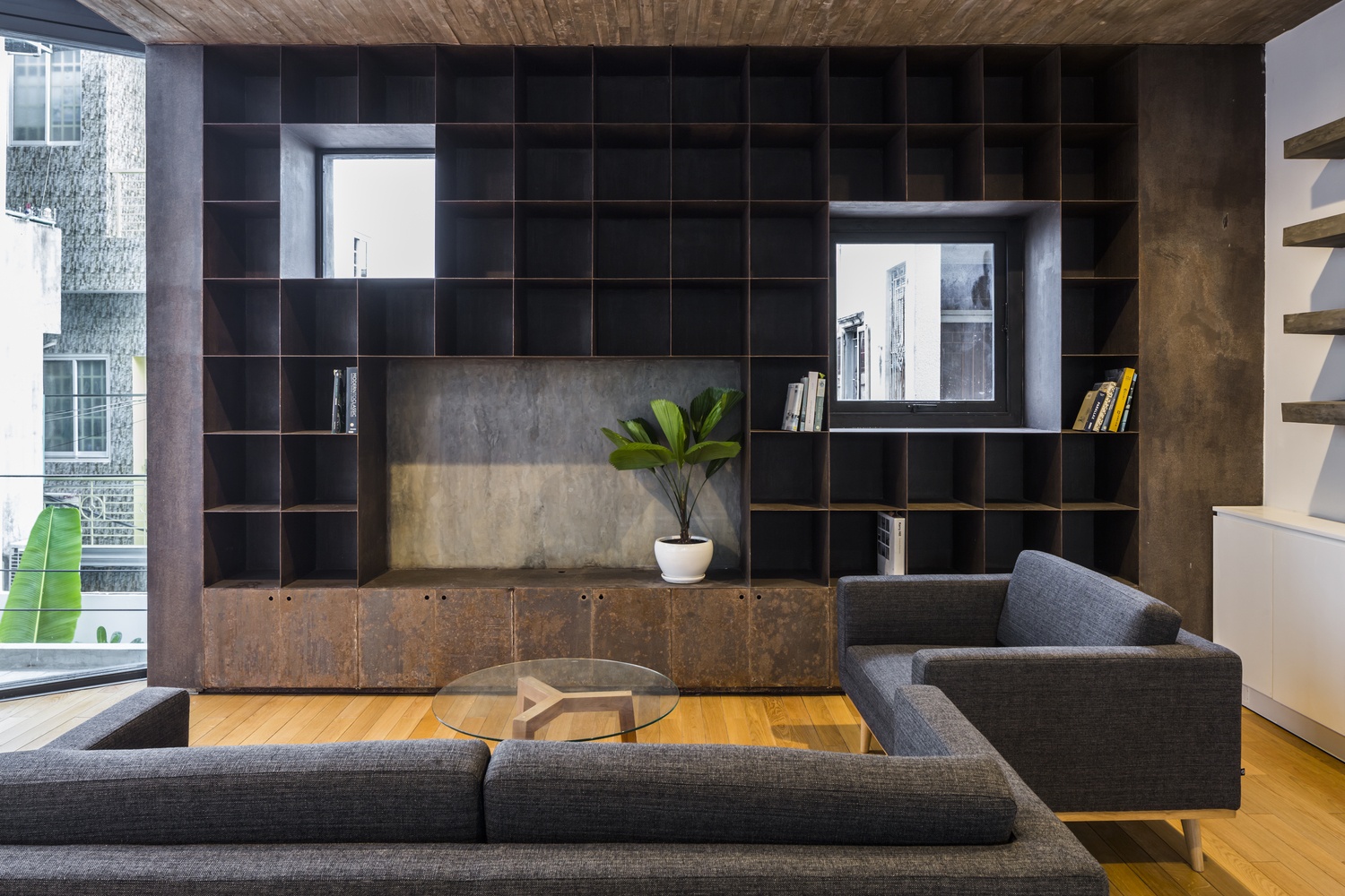 Nha thiet ke tren mieng dat lem vi qua dong dan cu anh 9