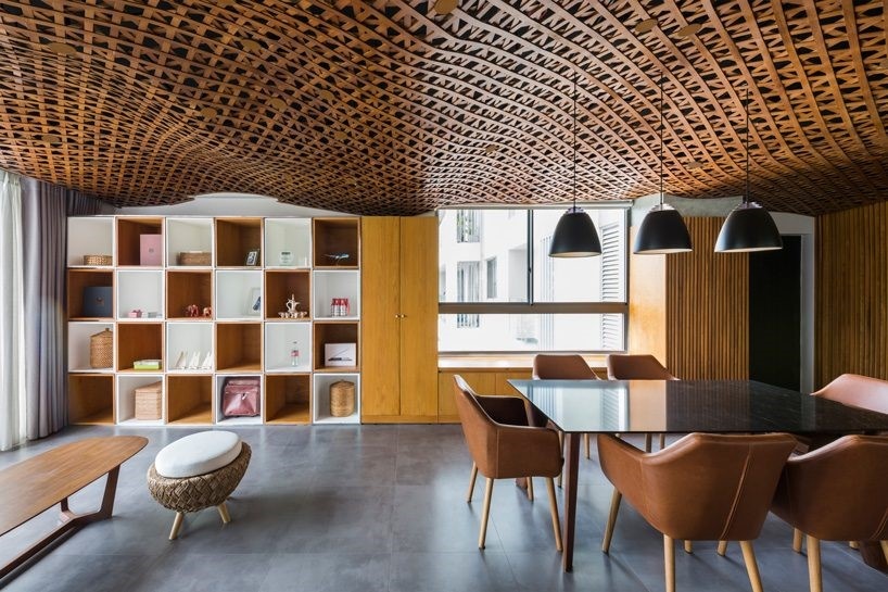 Can ho voi tran nha giong nhung dam may anh 5