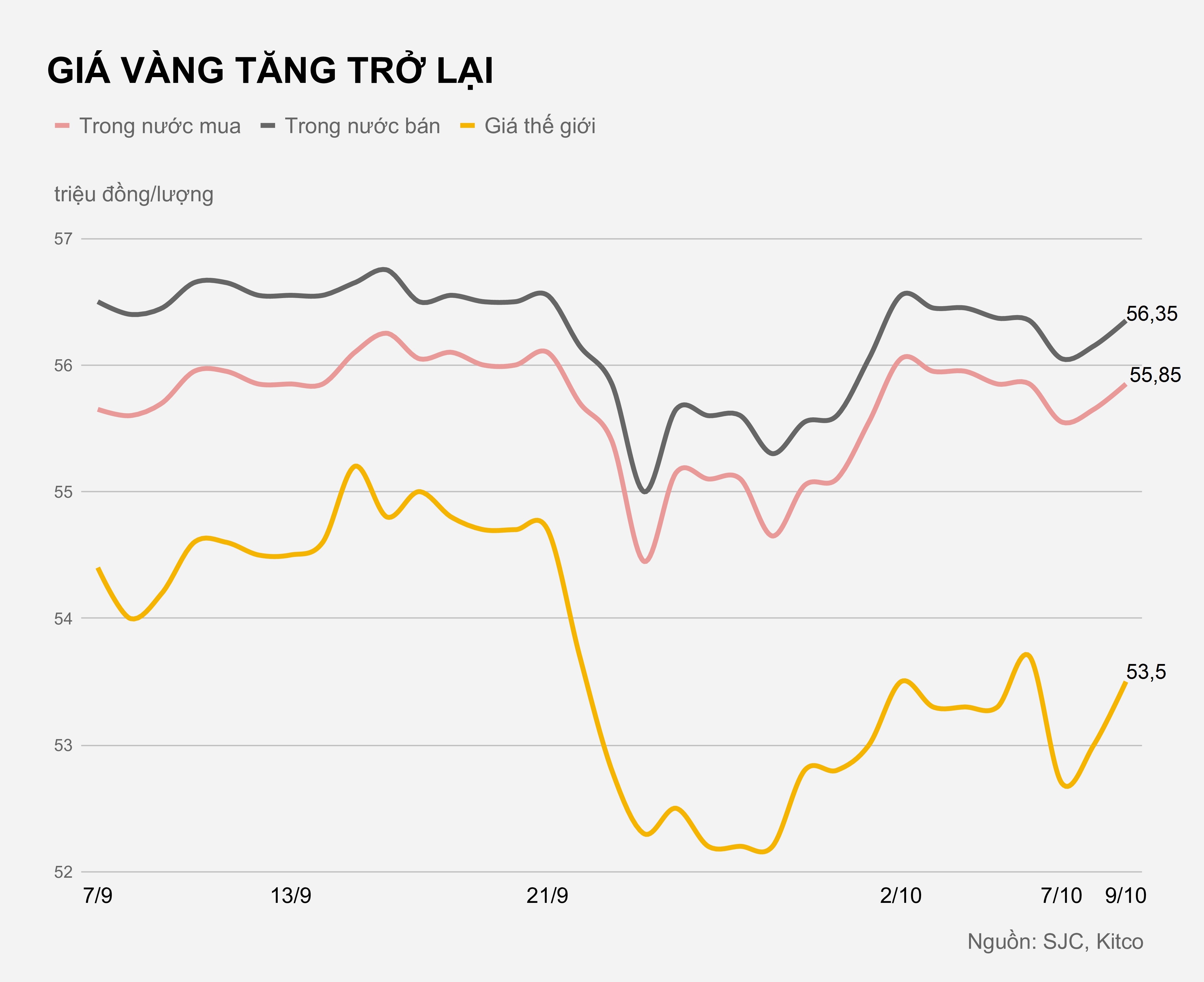 Gia vang trong nuoc hom nay anh 1