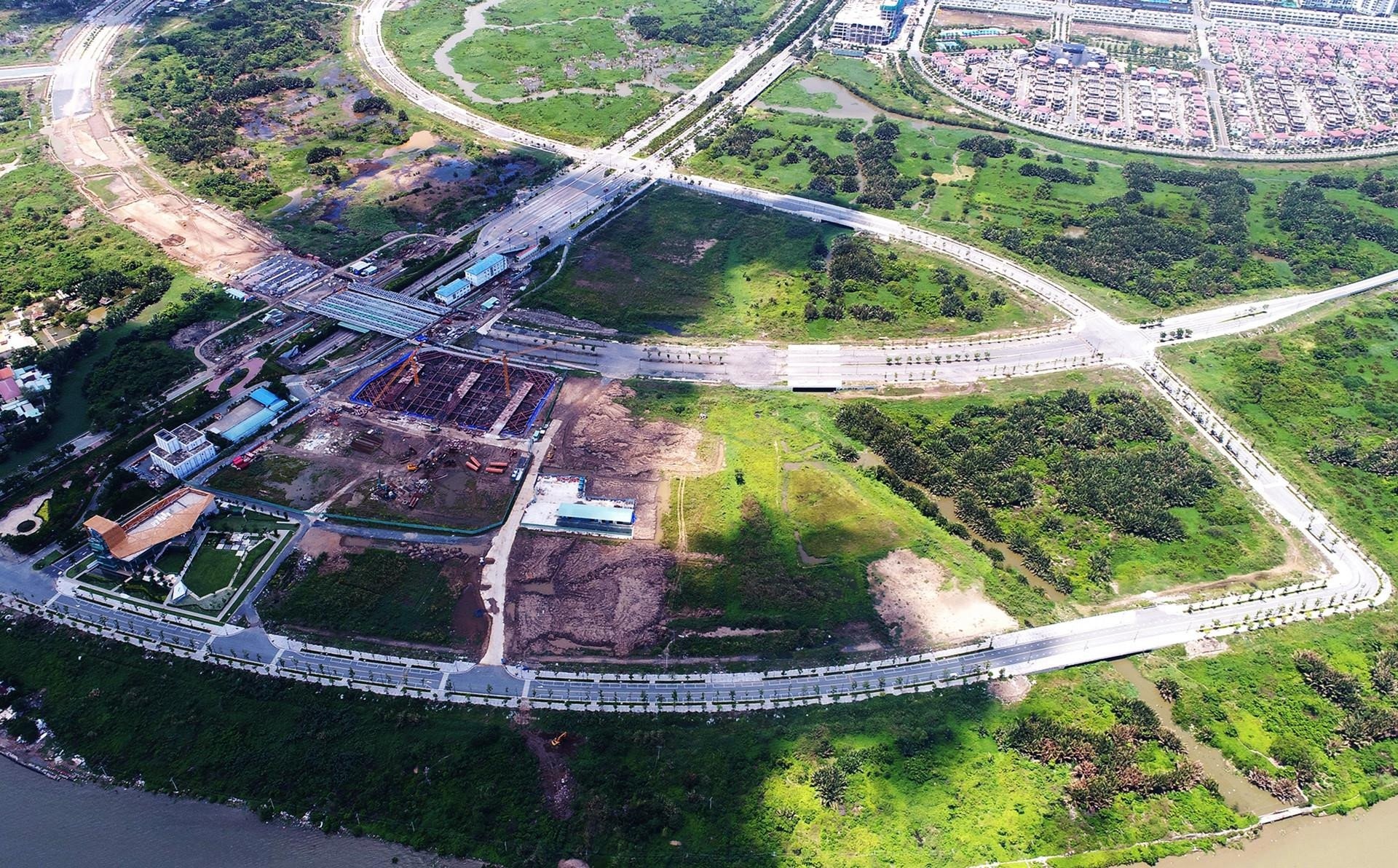 Doanh nghiep bo coc dau gia dat Thu Thiem anh 1