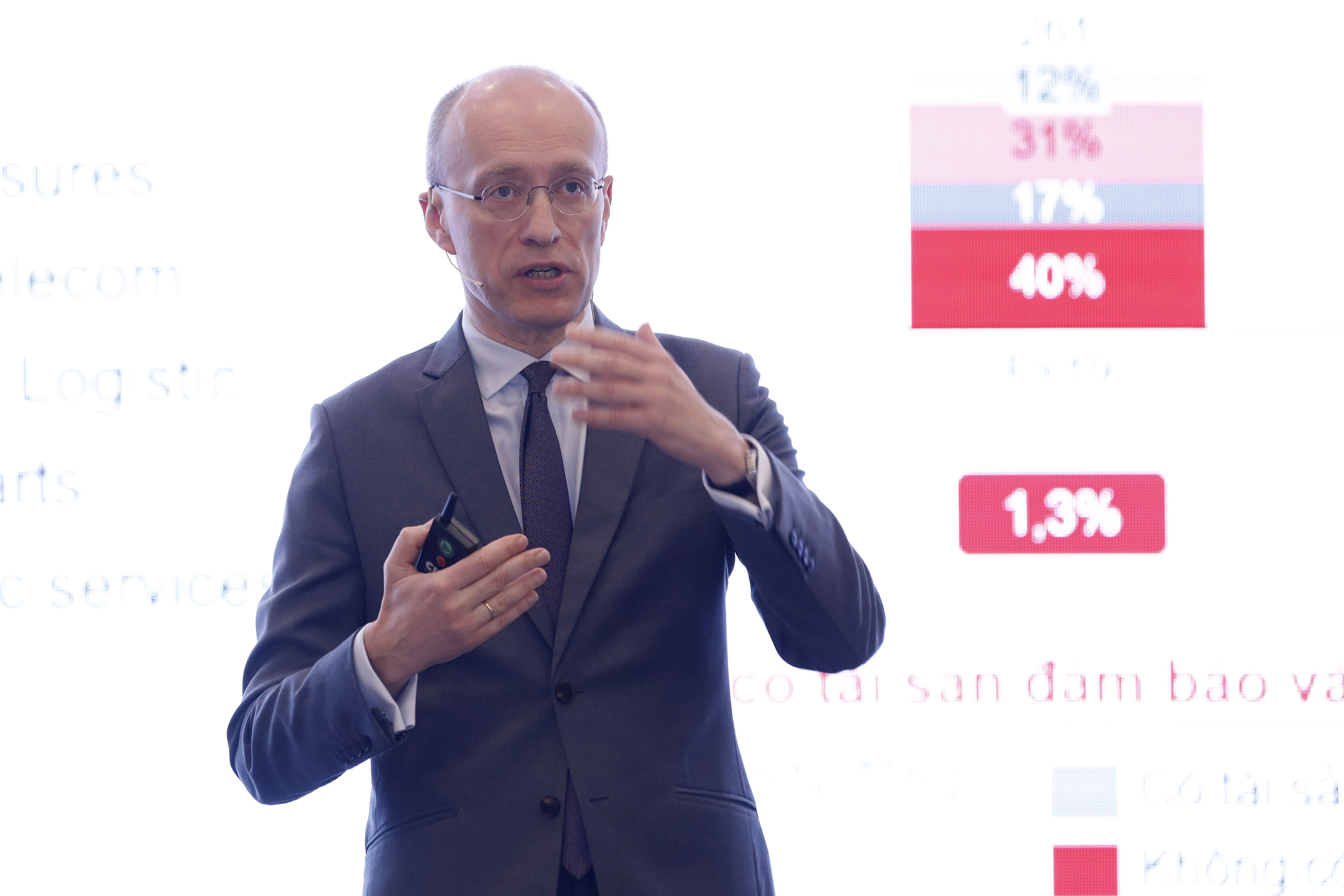 CEO Techcombank: Loi the cho vay bat dong san la lai suat hop ly hinh anh