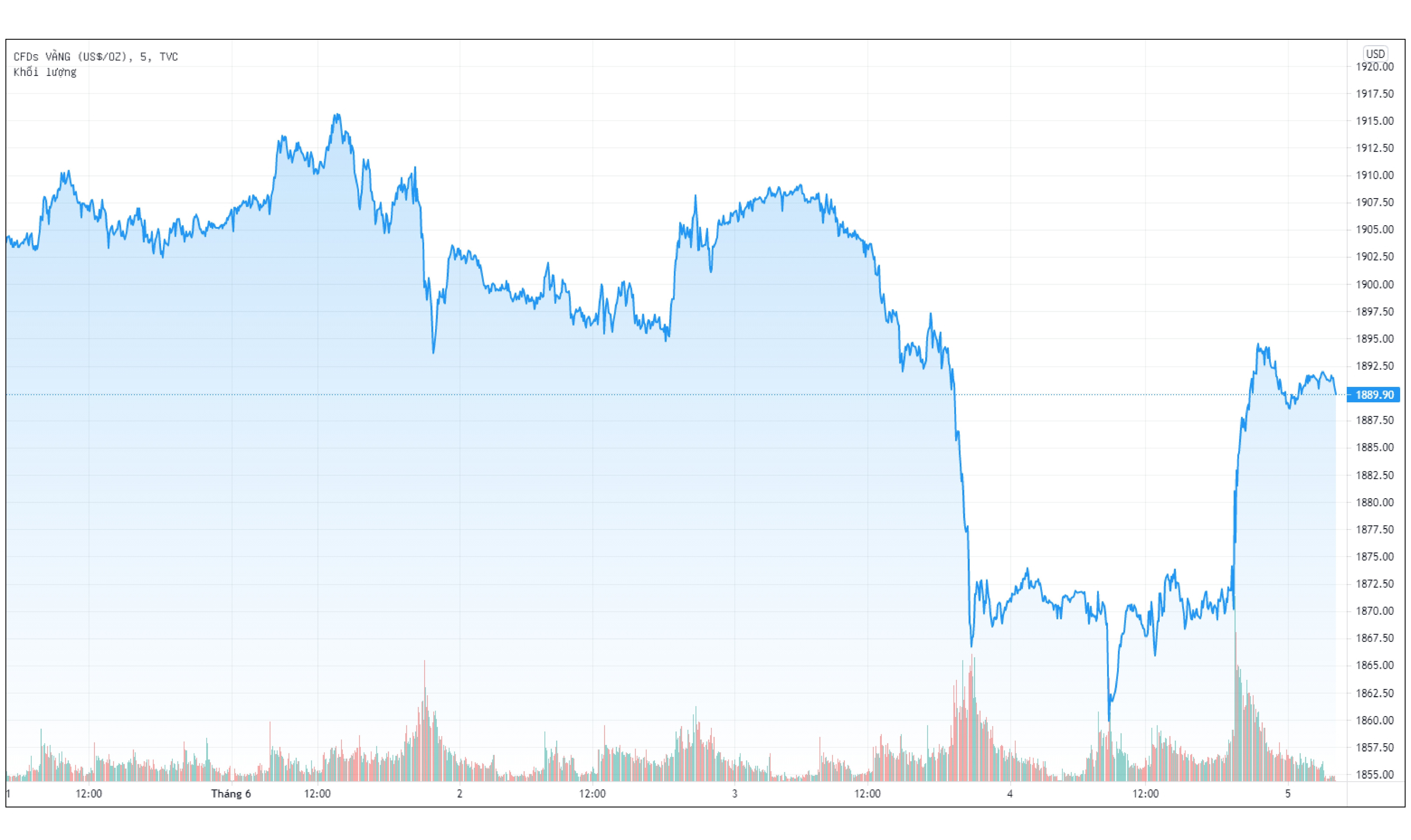 Gia vang trong nuoc hom nay anh 1