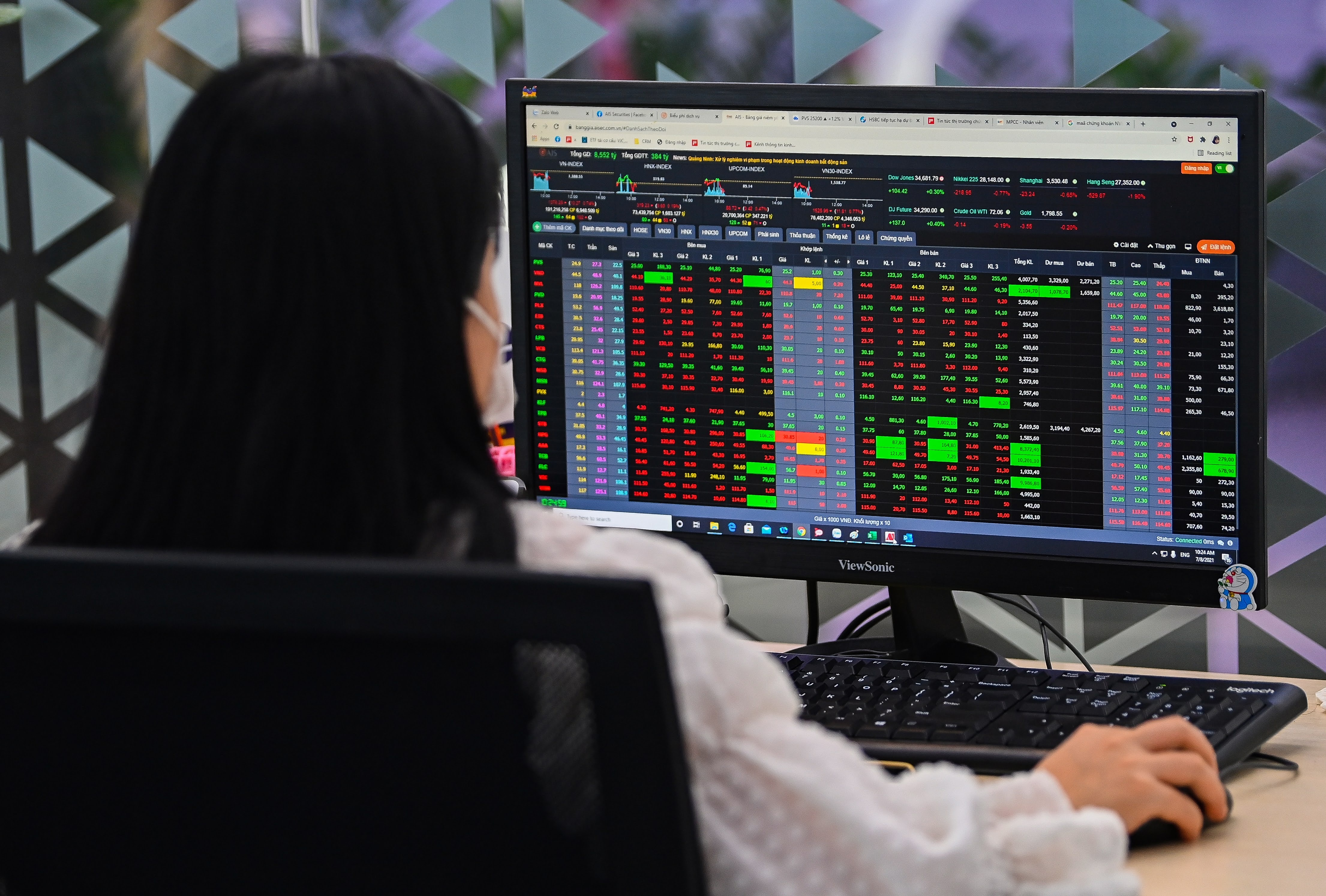 Xem xet nang bien do dao dong san HoSE len 10% neu can thiet hinh anh