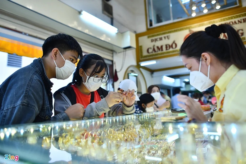 Gia vang trong nuoc hom nay anh 1