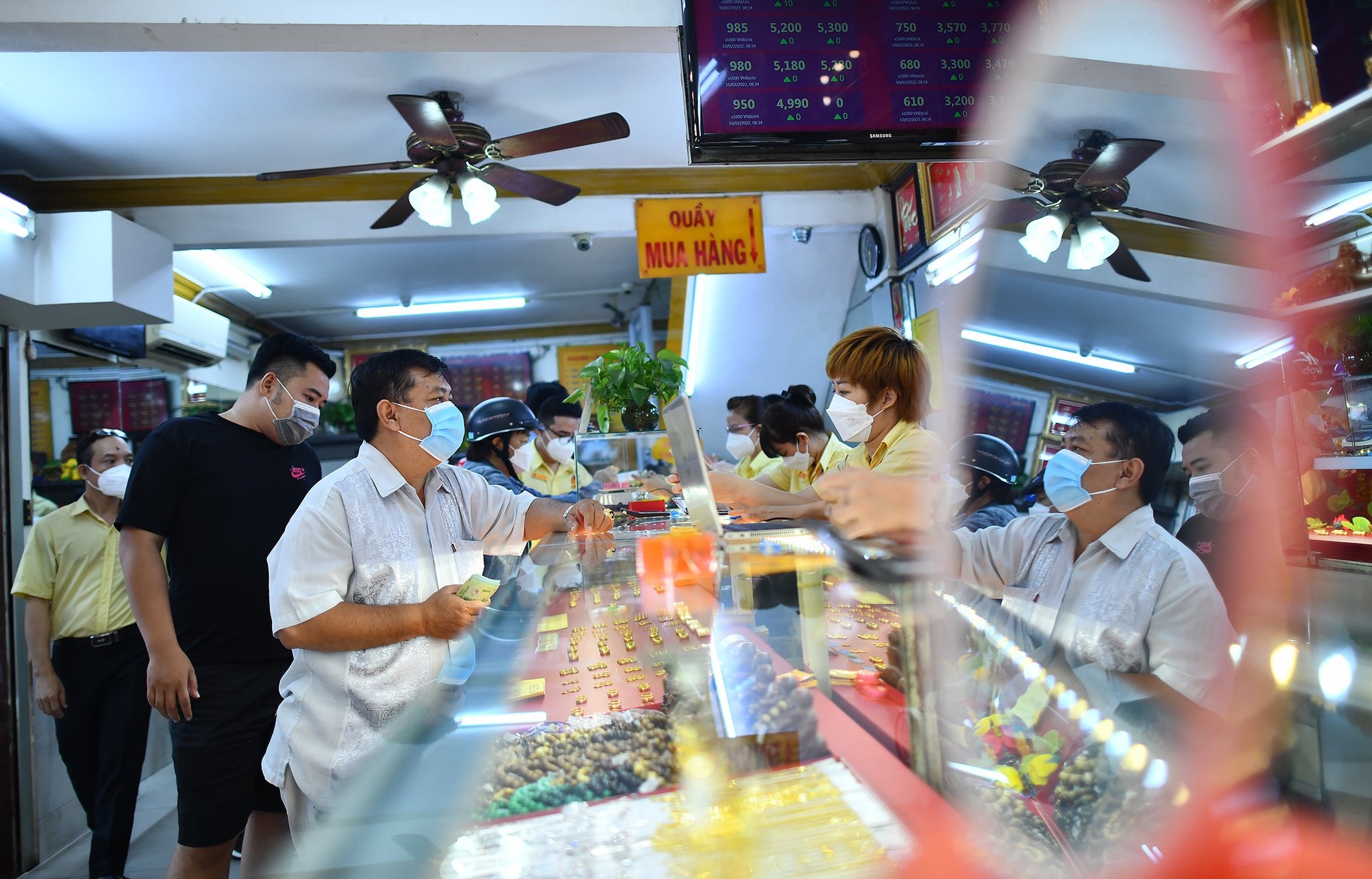 Gia vang trong nuoc hom nay anh 1