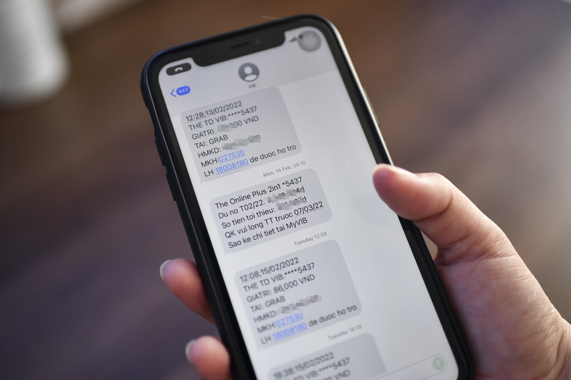 Ngan hang va nha mang thong nhat phi SMS Banking 11.000 dong/thang hinh anh