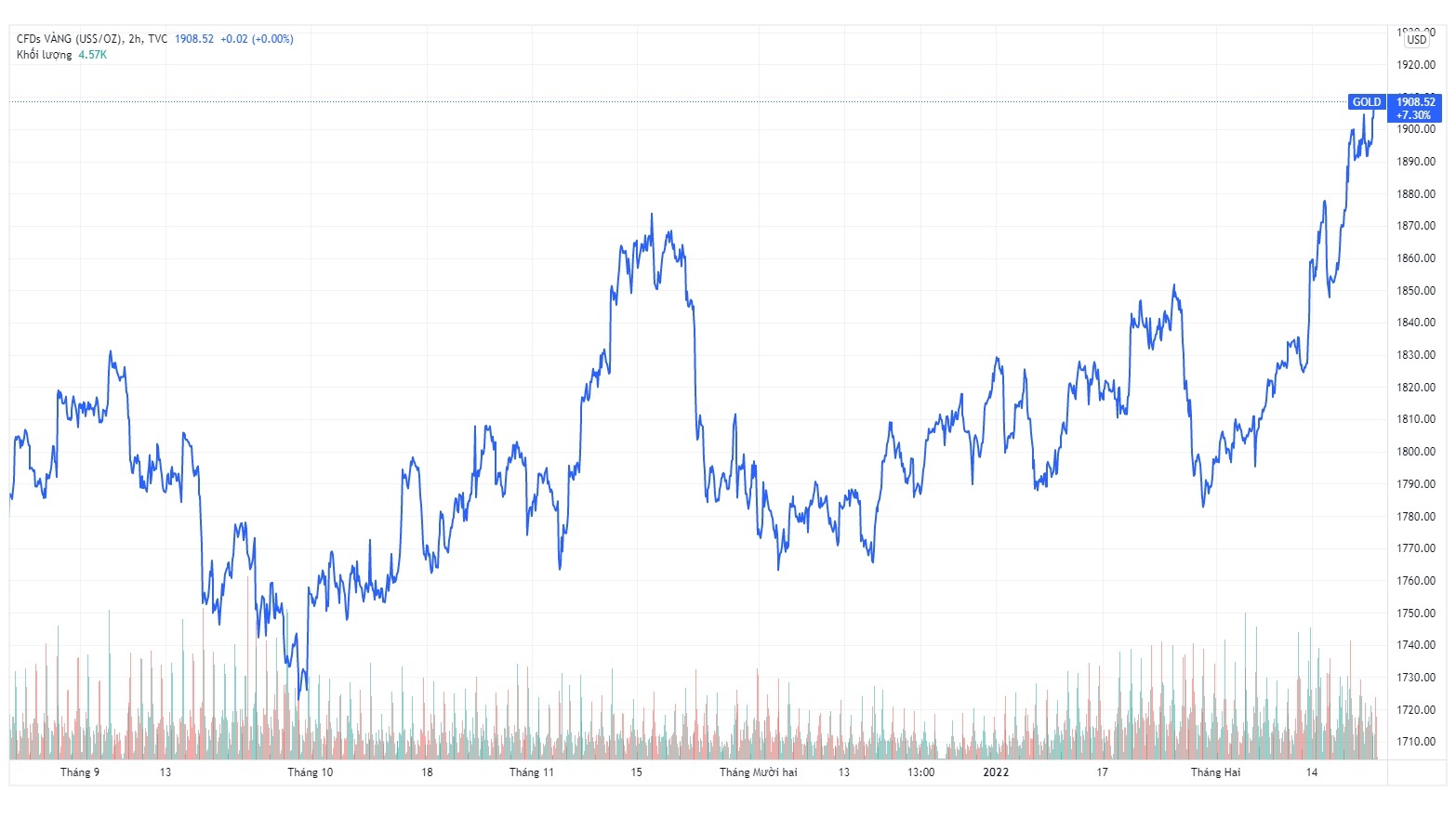 Gia vang trong nuoc hom nay anh 1