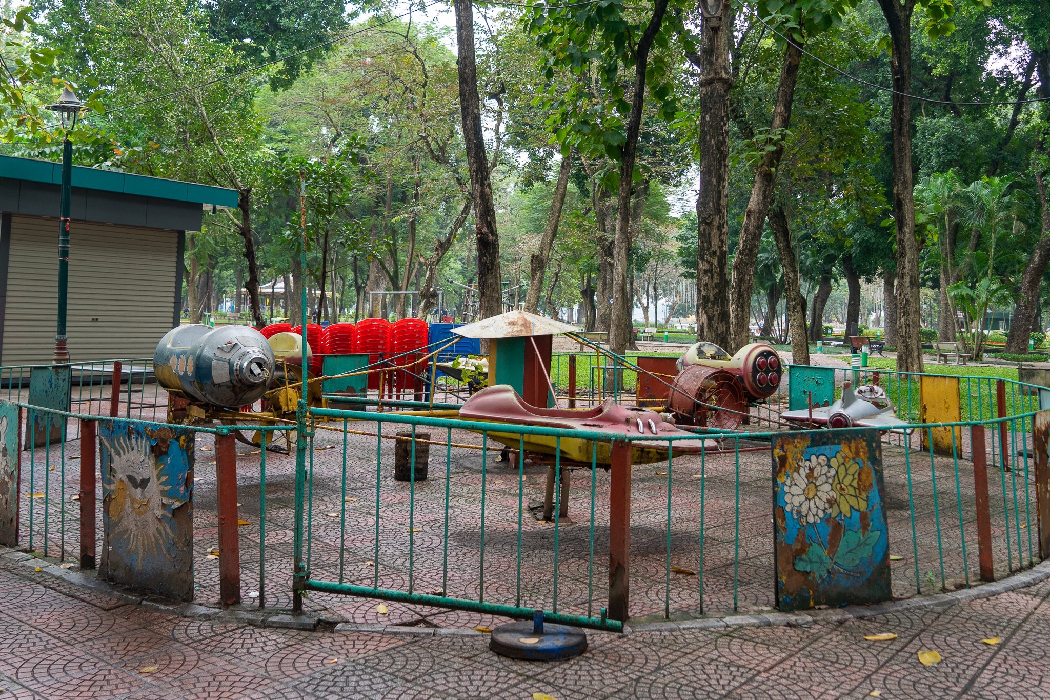 Cong vien thong nhat xuong cap anh 1