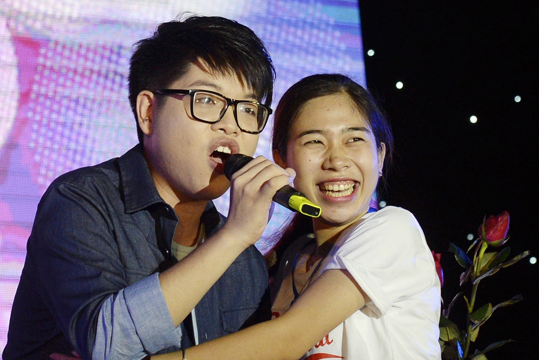 Quan quan The Voice 2015 giao luu voi sinh vien truong bao hinh anh