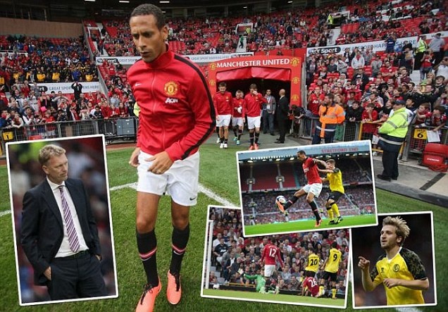 MU thua bac nhuoc trong ngay ton vinh Rio Ferdinand hinh anh
