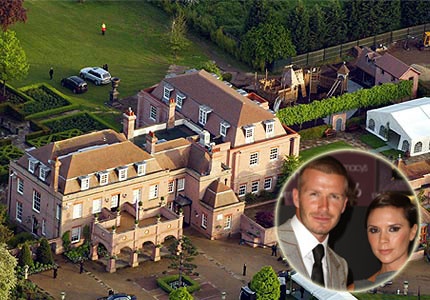 Nhung can biet thu xa hoa cua vo chong Beckham hinh anh