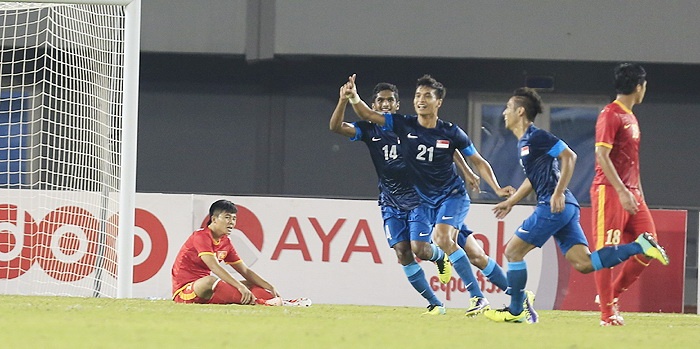 U23 VN tu day minh vao the kho sau tran thua Singapore hinh anh