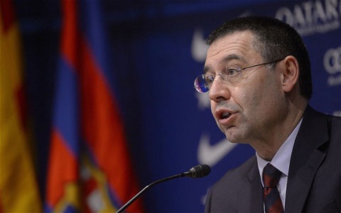 Chủ tịch Barca Josep Maria Bartomeu.