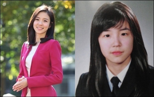 Ve dep cua nu phong vien Han Quoc gay sot la do dao keo hinh anh