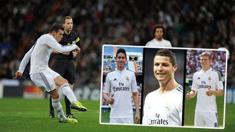 Bale mới đây đã có bàn thắng từ cú sút xa rất đẹp làm tung lưới Inter Milan.