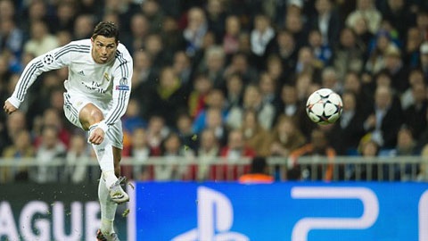 Ronaldo có 7 cú sút xa thành bàn ở mùa giải trước.