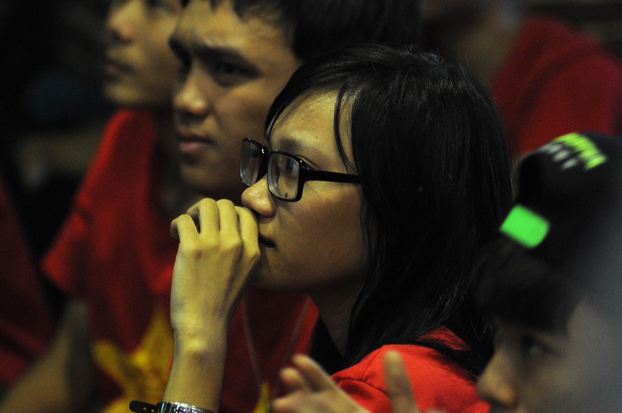 Tâm trạng của các CĐV khi đội nhà bị thủng lưới.