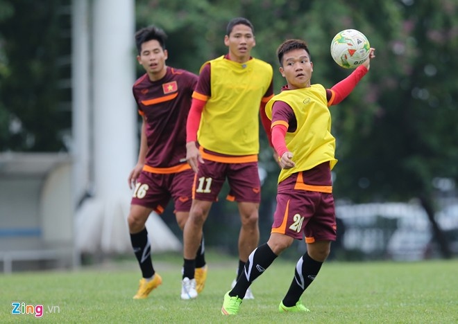 VTV: DTVN tap ngay cuoi truoc khi len duong sang Malaysia hinh anh