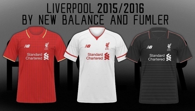 5. Liverpool Mùa giải tới là mùa giải đầu tiên NewBalance thiết kế áo đấu cho Quỷ đỏ vùng Merseyside với cải tiến đáng kể so với các mùa giải trước là thiết kế sọc carô kết hợp với các đường viền màu vàng.