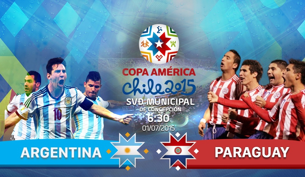 Argentina vs Paraguay: Tien vao chung ket hinh anh
