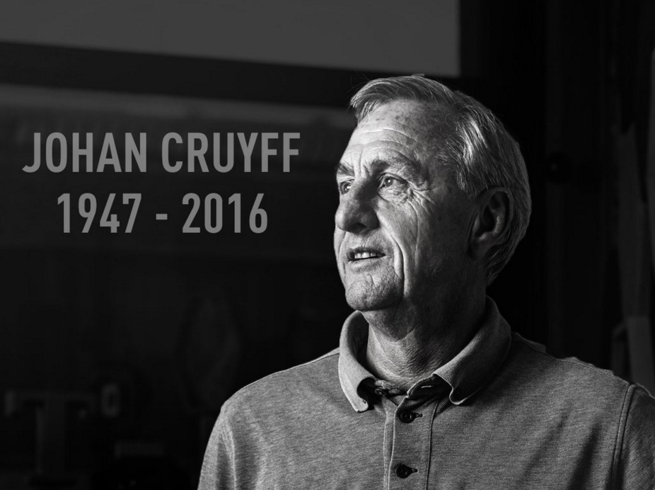 Huyen thoai bong da Johan Cruyff qua doi vi ung thu hinh anh