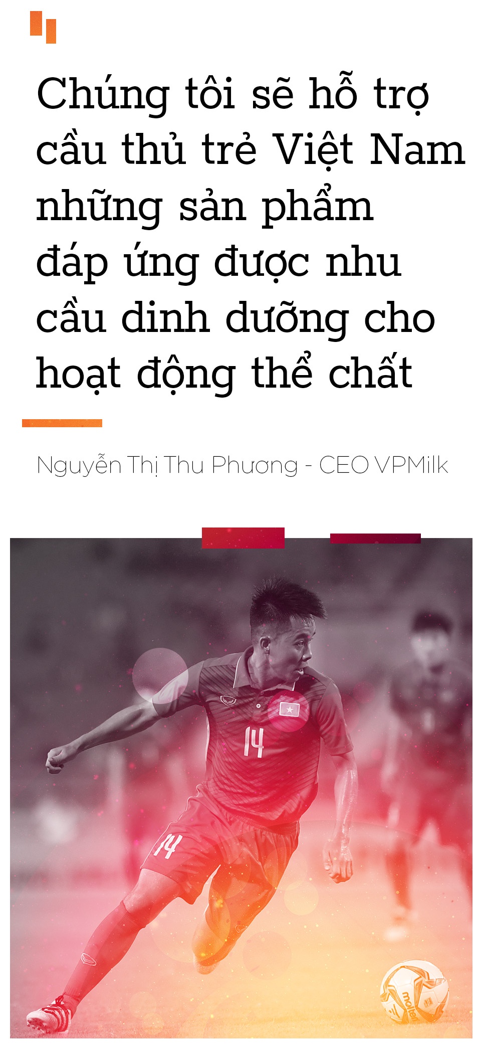 CEO VPMilk Nguyen Thi Thu Phuong giai thich ly do dau tu cho bong da anh 7