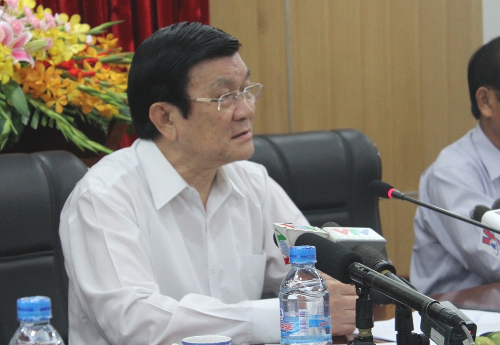 Chu tich nuoc: Phai trung phat nhung ke xui giuc cong nhan hinh anh