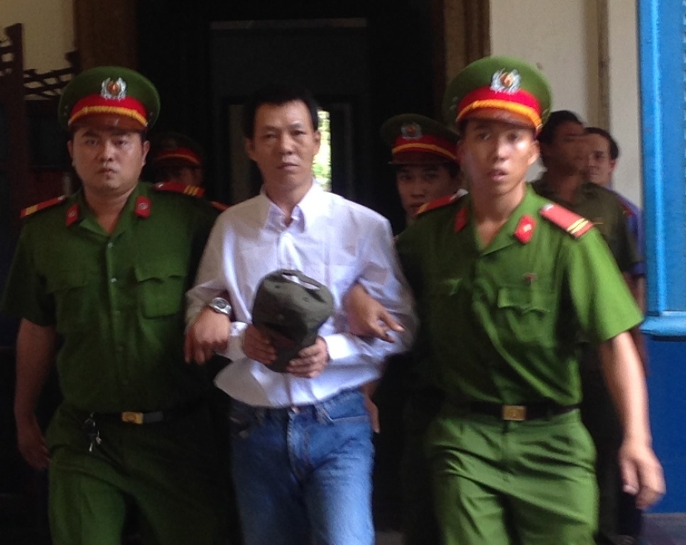 Bị cáo tại tòa phúc thẩm.