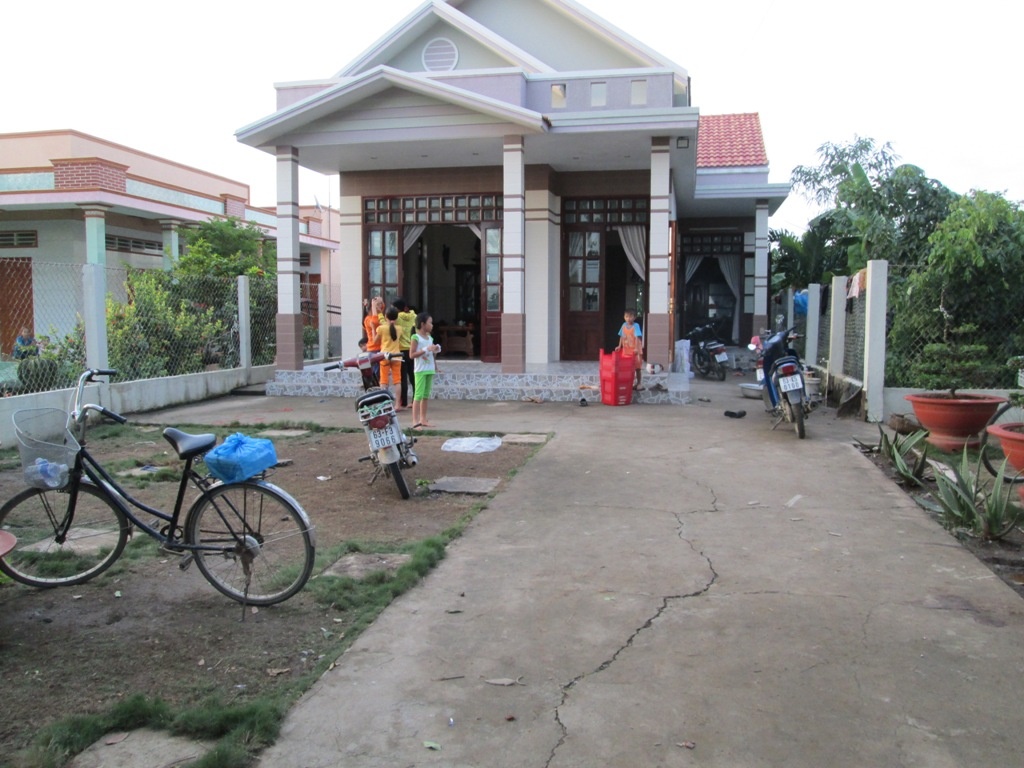 Căn nhà nơi xảy ra vụ án.