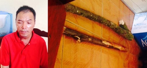 Con trai say ruou cam gay go danh chet bo me hinh anh