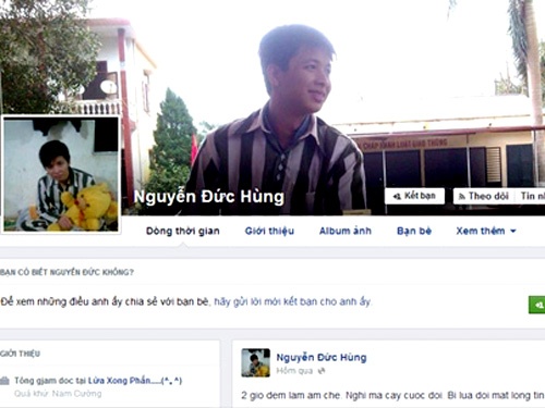 Tung anh len Facebook bang dien thoai nhat duoc trong trai hinh anh