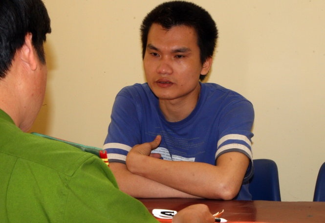 Đỗ Văn Nhuân, tên bắt cóc nghiện ma túy làm nhiệm vụ canh giữ cháu bé.