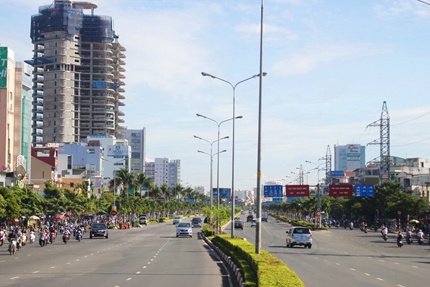 Đường Điện Biên Phủ - một trong những tuyến đường gây án yêu thích của Hương “mắt lồi”.