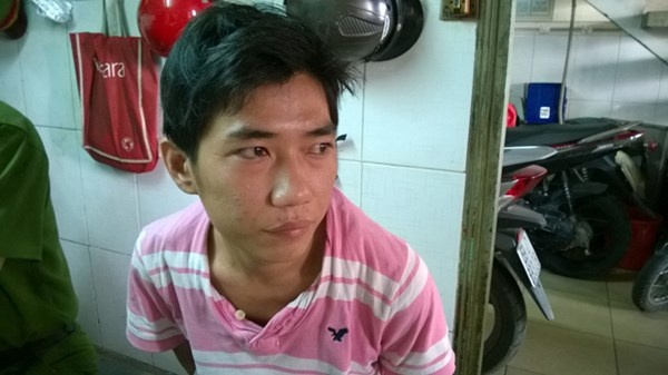 Huỳnh Thanh Sang lên cơn nghiện, đi cướp giật, bị bắt ngày 6/11 .