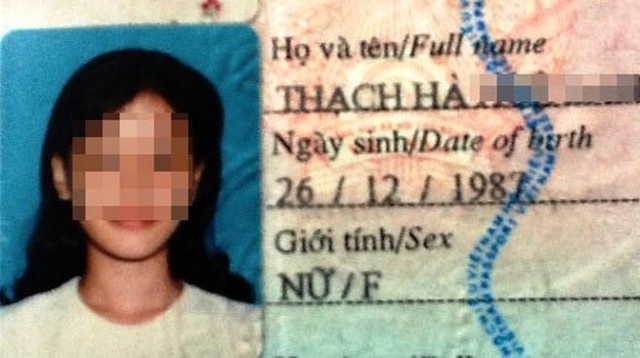 Một trong số các hình ảnh ít ỏi của cô con gái nuôi Huệ Lan.