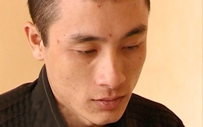 Đặng Xuân Hồng tại cơ quan điều tra.
