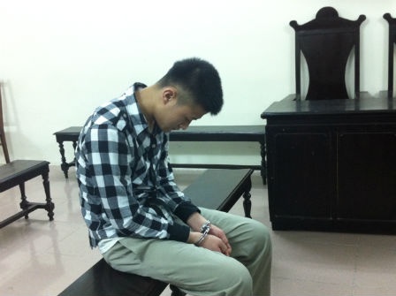 Kim Anh trước vành móng ngựa.