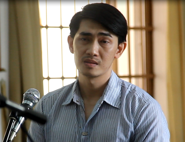Tony tại tòa ngày 6/8. Ảnh: K.T.
