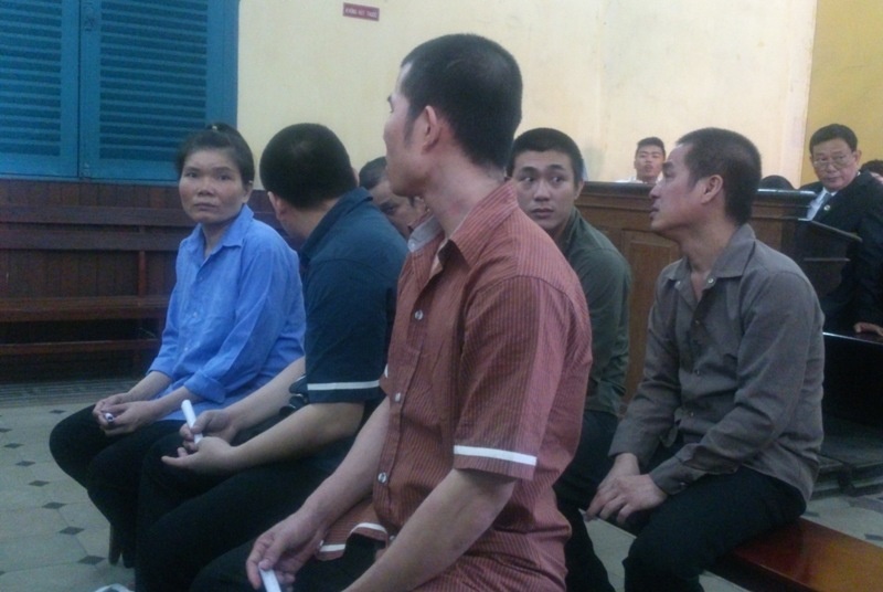 Các bị cáo tại tòa cấp cao. Ảnh: K.T.