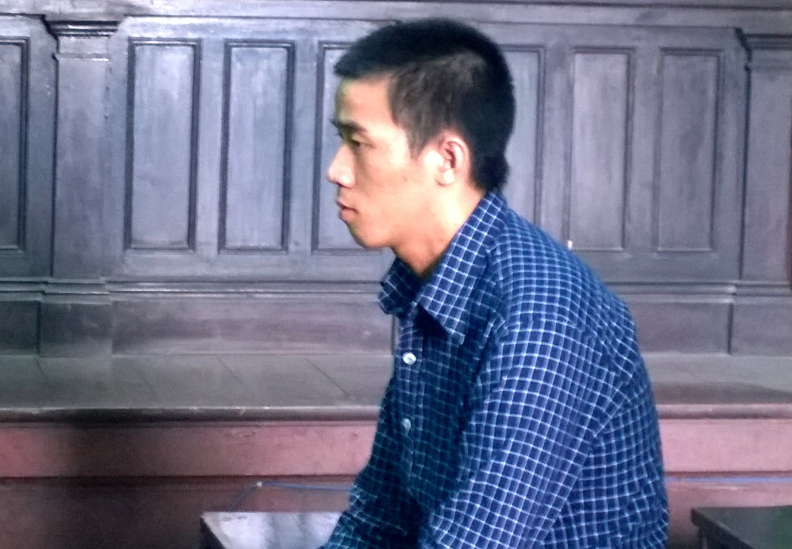 Linh trước vành móng ngựa. Ảnh: Khắc Thành.