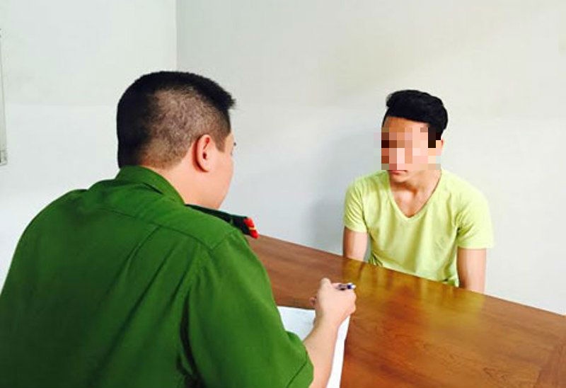 Hoc sinh lop 9 cuop tai san cua phu nu hinh anh