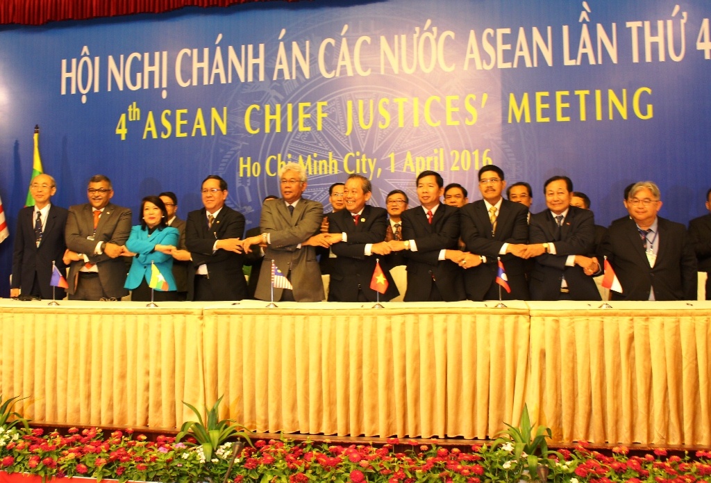 Hoi nghi Chanh an ASEAN anh 1